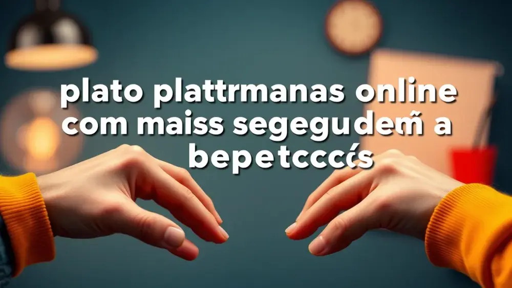 Como escolher plataformas online com mais segurança e boa reputação